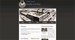 Desktop Screenshot of lancasterlockshow.com